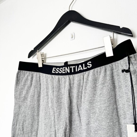 NWT Fear of God ESSENTIALS Grey Jersey Lounge Pants Size XXL - Picture 4 of 8